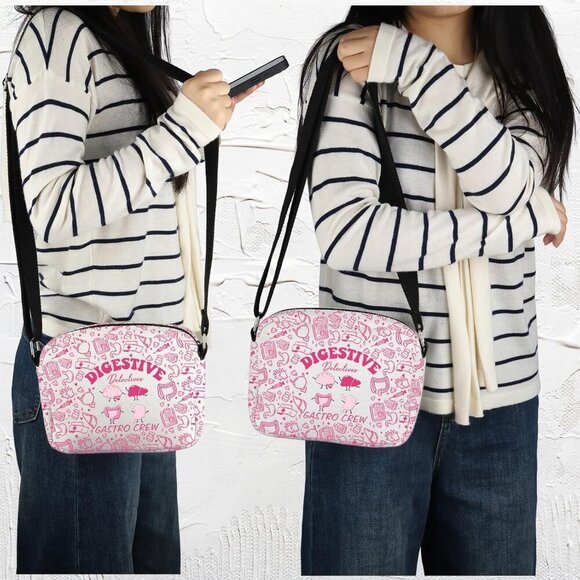 Gastroenterology Nurse Gift Crossbody Bag - Stylish GI Medical Accessory - Picture 7 of 7